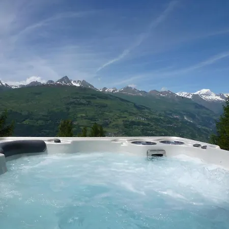 Superbe Au Pied Des Pistes Avec 2 Spas Sauna Hammam Wifi Et Services Chalet La Plagne