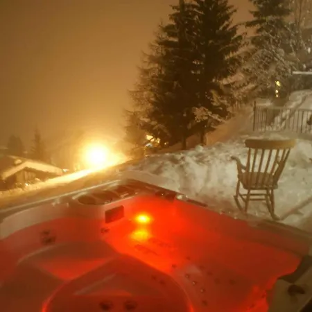 Chalet Superbe Au Pied Des Pistes Avec 2 Spas Sauna Hammam Wifi Et Services *